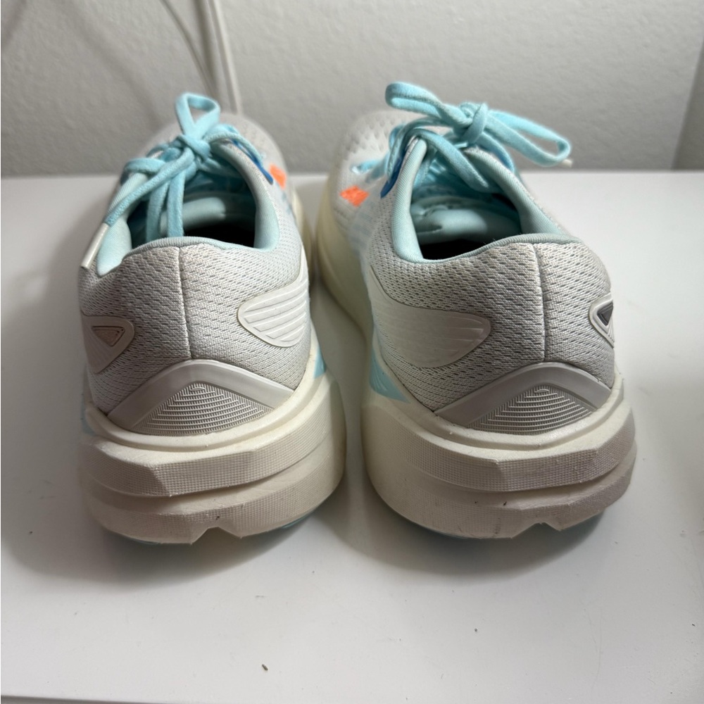 Brooks Men's ghost max 3 Athletic Shoes - Light Blue and White - Picture 7 of 9